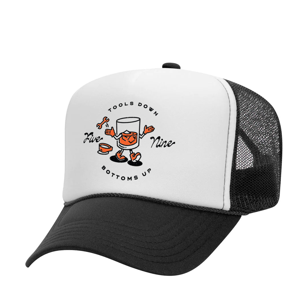 Bottoms Up Foam Trucker Hat