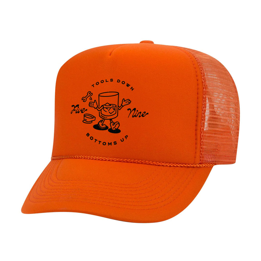 Bottoms Up Foam Trucker Hat